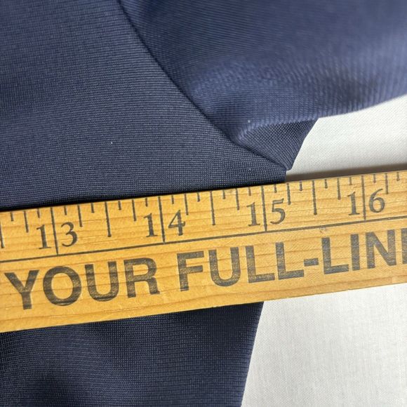 Converse Jacket Boys 7 Heritage Snap Front‎ Warmup Bomber Navy 968017 695 - Picture 7 of 11